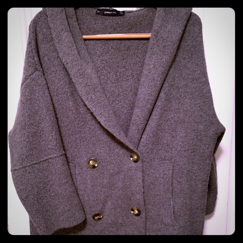 Zara knit coat